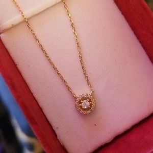 Jewelry - 10k adjustable necklace with diamonds Jewelry - 10k adjustable necklace with diamonds